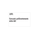 Pack 8 + 2 R.1000 Etiq. 26 x 16 Blanca Perm LOTE/CONS
