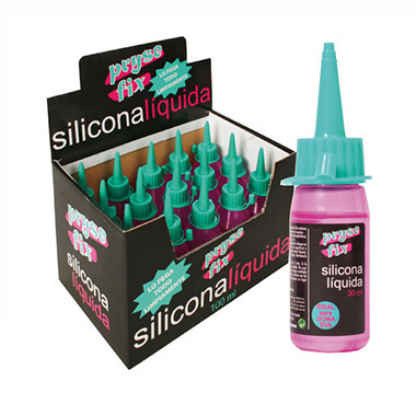 Expositor 24 botes 30 ml silicona líquida Prysefix