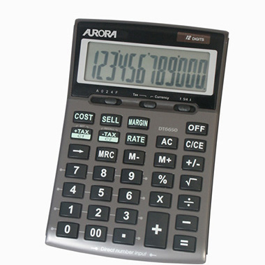 Calculadora Aurora sobremesa 12 dígitos DT665