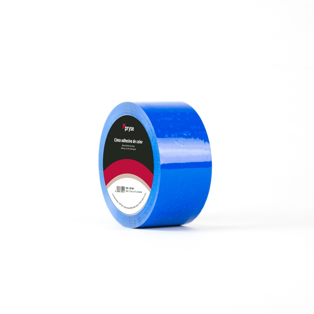 Rollo 48 mm x 63 m cinta oPP adhesiva azul
