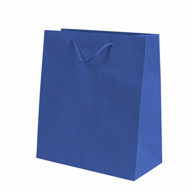 Bolsa papel kraft 230 x 180 x 100 mm azul