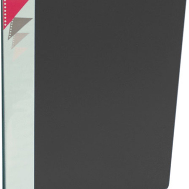 Carpeta 60 fundas PP A4 negra
