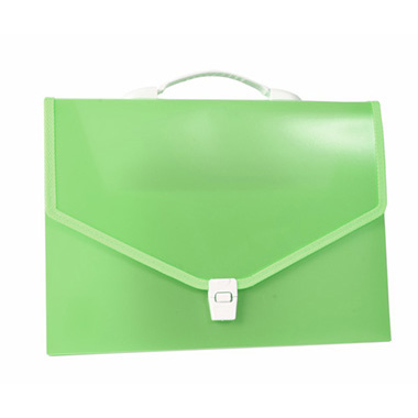 Caja 12 maletines A4 Candy verdes