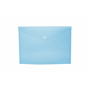 Sobre A6 velcro portadocumentos PP 184 x 143 azul