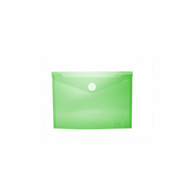 Bolsa 24 sobres portadocumentos PP A7 velcro 115 x 85 verdes