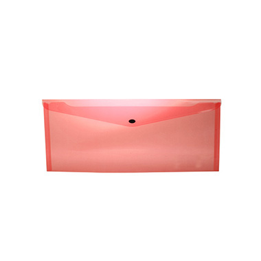 Sobre cheque portadocumentos PP 225 x 125 rojo