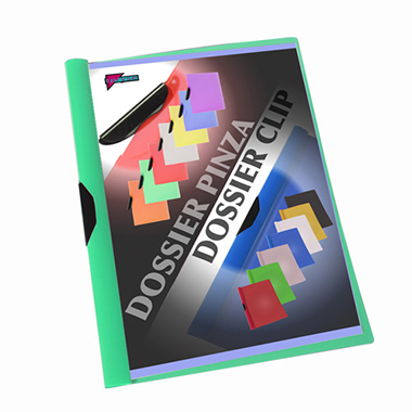 Dossier clip A4 verde