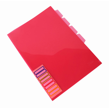 Dossier clasificador folio rojo