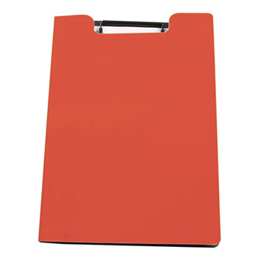 Carpeta tablero clip A5 luxe polyfoam roja