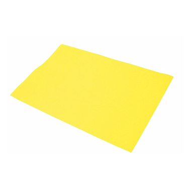 Bolsa 10 láminas fieltro 40 x 60 cm amarillo