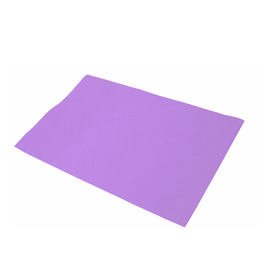 Bolsa 10 láminas fieltro 40 x 60 cm lila claro