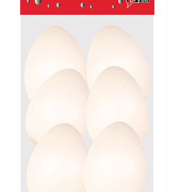 Bolsa 6 huevos poliestireno 50 mm ø
