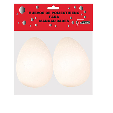 Bolsa 2 huevos poliestireno ø 80 mm