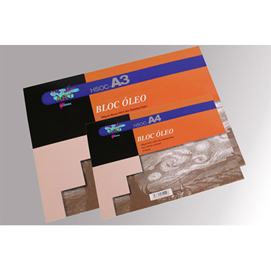 Cuaderno dibujo A4 óleo 12 hojas 200 g