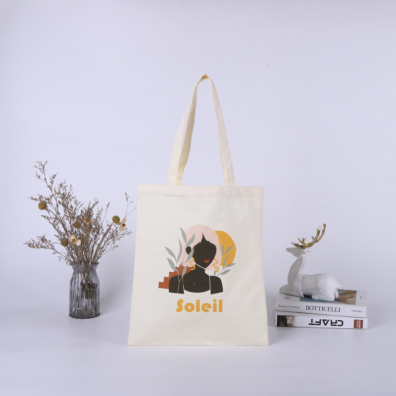 Bolsa canvas natural 40 x 35 cm diseño Soleil