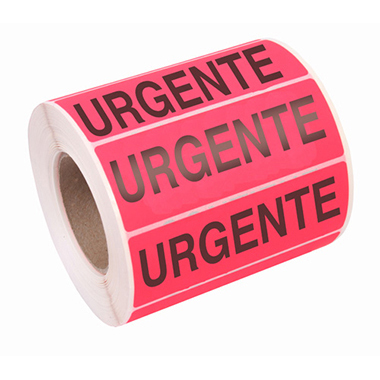 [1040020] Rollo 200 etiquetas 100 x 40 mm urgente