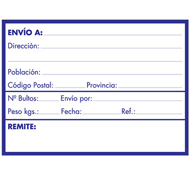 [1040050] Rollo 200 etiquetas 80 x 110 mm envio agencia
