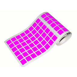 [1041047] Caja rollo 2.736 gomets cuadrado mediano lila