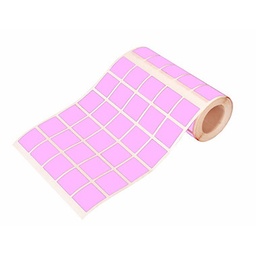 [1041056] Caja rollo 1.710 gomets cuadrado grande rosa