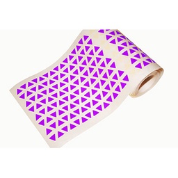 [1041067] Caja rollo 6.840 gomets triángulo pequeño lila