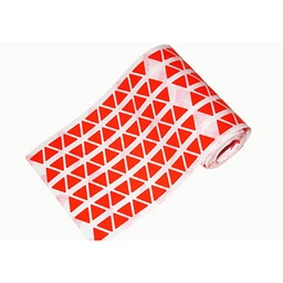 [1041070] Caja rollo 4.446 gomets triángulo mediano rojo