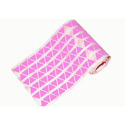 [1041076] Caja rollo 4.446 gomets triángulo mediano rosa