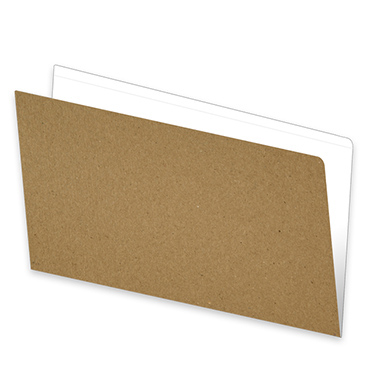 [1260009] Pack 50 subcarpetas folio kraft bicolor 240 g