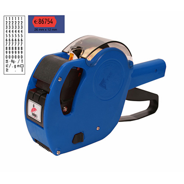[1530000] Etiquetadora Pryse 1 línea 6 dígitos MX2612NEW azul