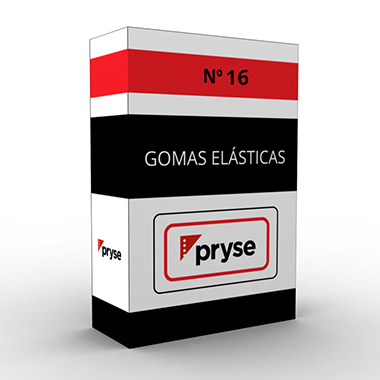 [1620016] Caja 100 g gomas elásticas nº 16