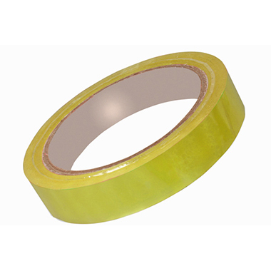 [1830054] Pack 12 rollos cinta adhesiva 66 m x 12 mm PVC amarilla