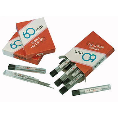 [1900001] Caja 12 tubos de 12 minas 0.5 x 60 mm HB