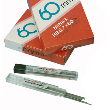[1900002] Caja 12 tubos de 12 minas 0.7 x 60 mm HB