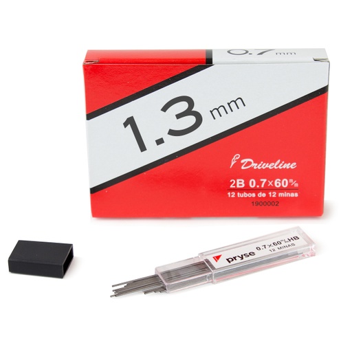 [1900006] Caja 12 tubos de 6 minas 1.3 x 60 mm 2B