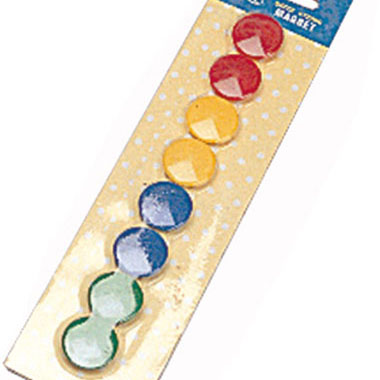 [2100041] Blister 8 señalizadores imantados 2 cm colores surtidos
