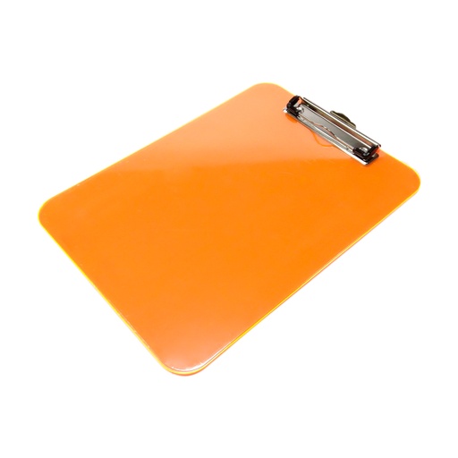 [2350012] Tablero clip A4 317 x 230 mm neón naranja