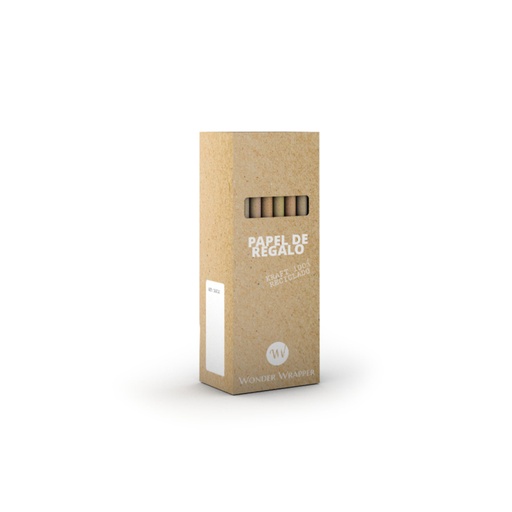 [3150031] Expositor 50 rollos 0.7 x 2 m 100% kraft reciclado mil punts colores surtidos