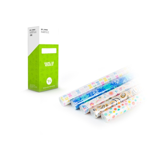[3150060] Expositor 40 rollos 0.7 x 5 m todo año