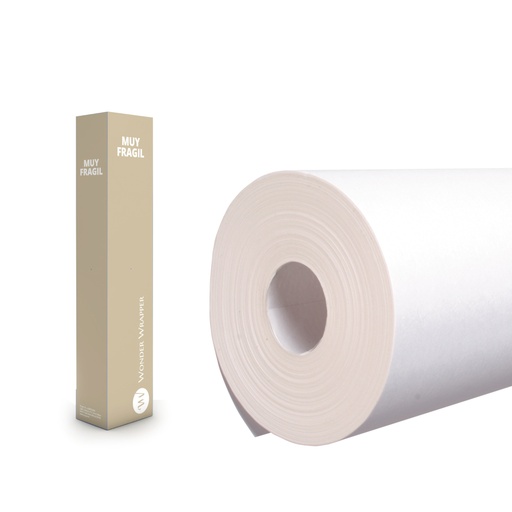 [3156155A] Bobina 1 x 300 m kraft blanco verjurado