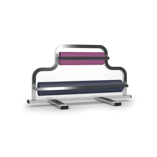 [3159001] Portabobinas sobremesa doble 35 / 70 cm cromado