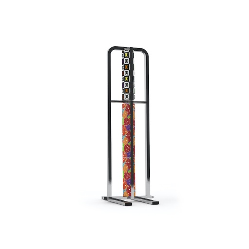 [3159012] Portabobinas vertical doble 35 / 70 cm cromado