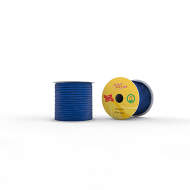 [3210008] Pack 3 rollos rafia 3.5 cm x 20 m azul