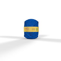 [3210025] Pack 3 huevos cordón rafia 1.5 mm x 20 m azul