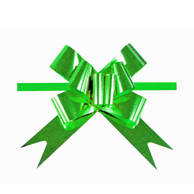 [3260032] Bolsa 20 lazos automáticos 50 mm verde metalizado