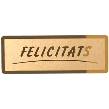 [3280002] Rollo 300 etiquetas stamping 50 x 18 oro felicitats