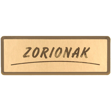[3280003] Rollo 300 etiquetas stamping 50 x 18 oro zorionak