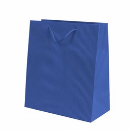 [3450025] Bolsa papel kraft 230 x 180 x 100 mm azul