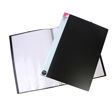 [4020011] Carpeta 20 fundas PP A5 negra