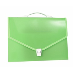 [4160053] Caja 12 maletines A4 Candy verdes