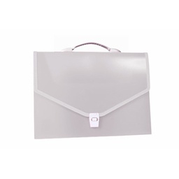 [4160056] Caja 12 maletines A4 Candy blancos