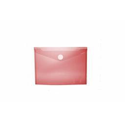 [4170093] Bolsa 24 sobres portadocumentos PP A7 velcro 115 x 85 rojos